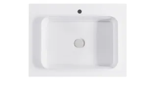 Тумба с раковиной Astra-Form Фрейм 4631177715235 70 см белый  матовый